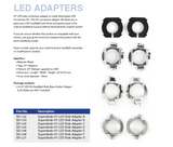 H7 LED Convert Car Bulb Holder Adapter Base Retainer Clip
